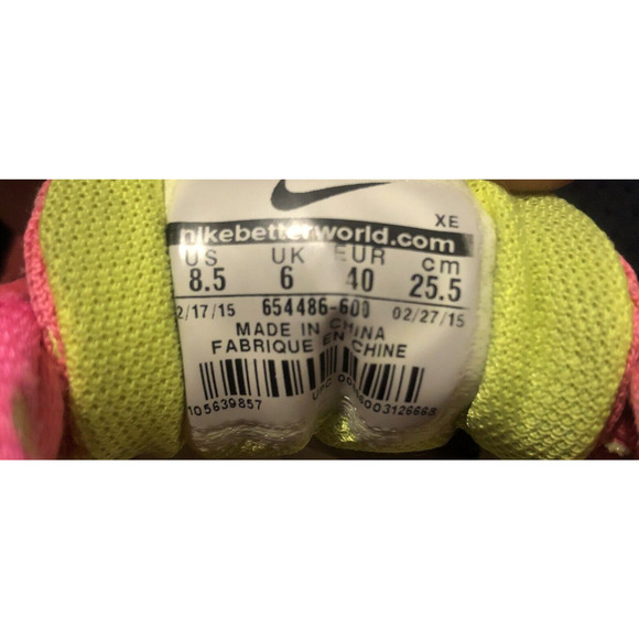 Nike Womens Air Zoom Pegasus 31 654486-600 Pink Running Shoes Sneakers Size 8.5 - Picture 5 of 6